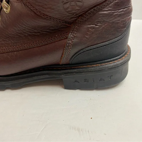 Ariat Cobalt XR Steel Toe Lace-up Work Boots Brown Leather 12D